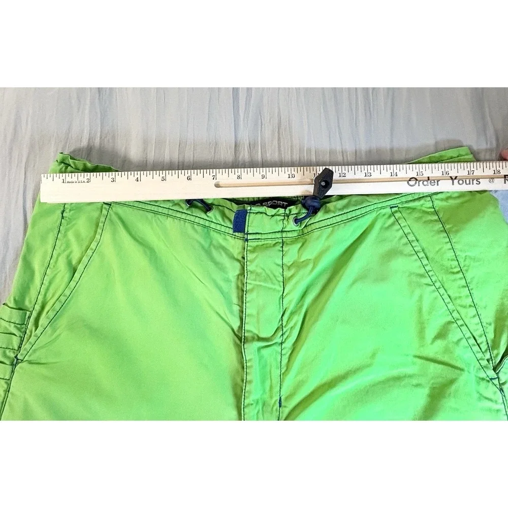 Vintage 90s Ralph Lauren Polo Sport Shorts Men's Large Green